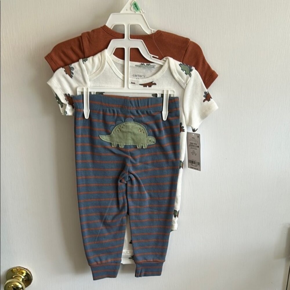 Carters Dinosaur Baby Outfit Set